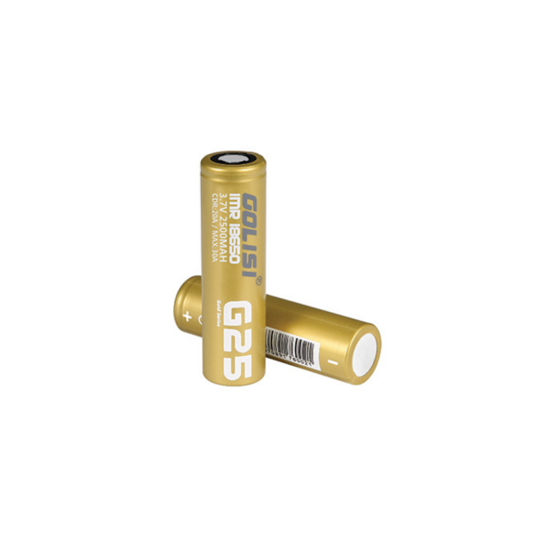 Golisi G25 2500mAh 18650 Battery - 2 Pack 